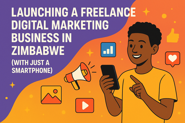 Launching a Freelance Digital Marketing Business in Zimbabwe (with Just a Smartphone)